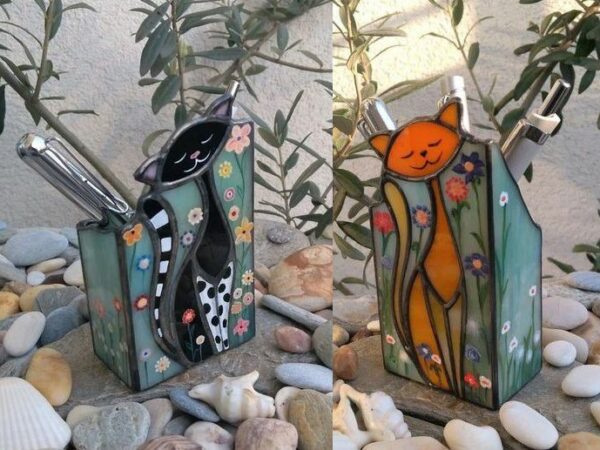 Cat_Stained_Glass_Pen_holder-a