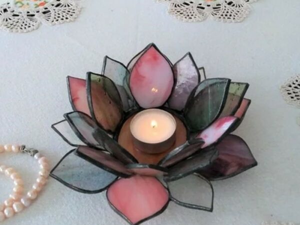 Lotus_Stained_Glass_Candle_Holder4